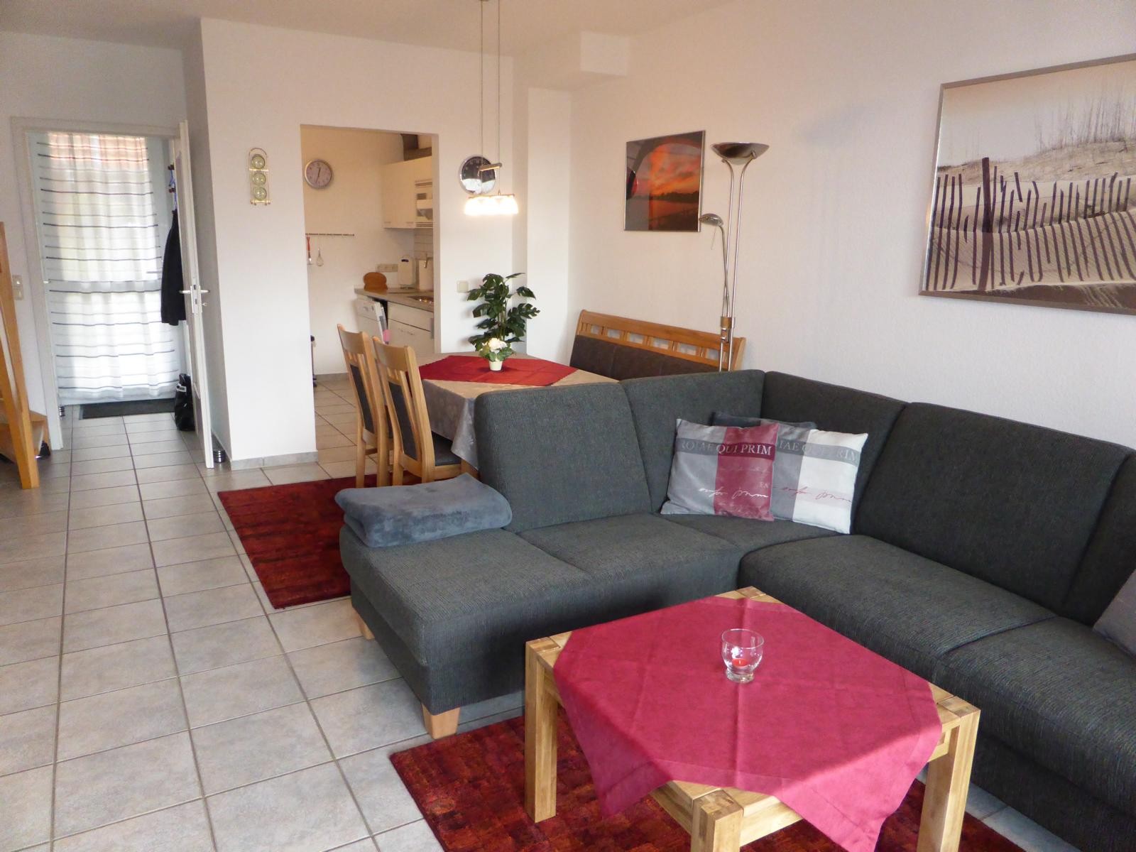 Ferienhaus Ostseefeeling - Wohnzimmer / Esszimmer