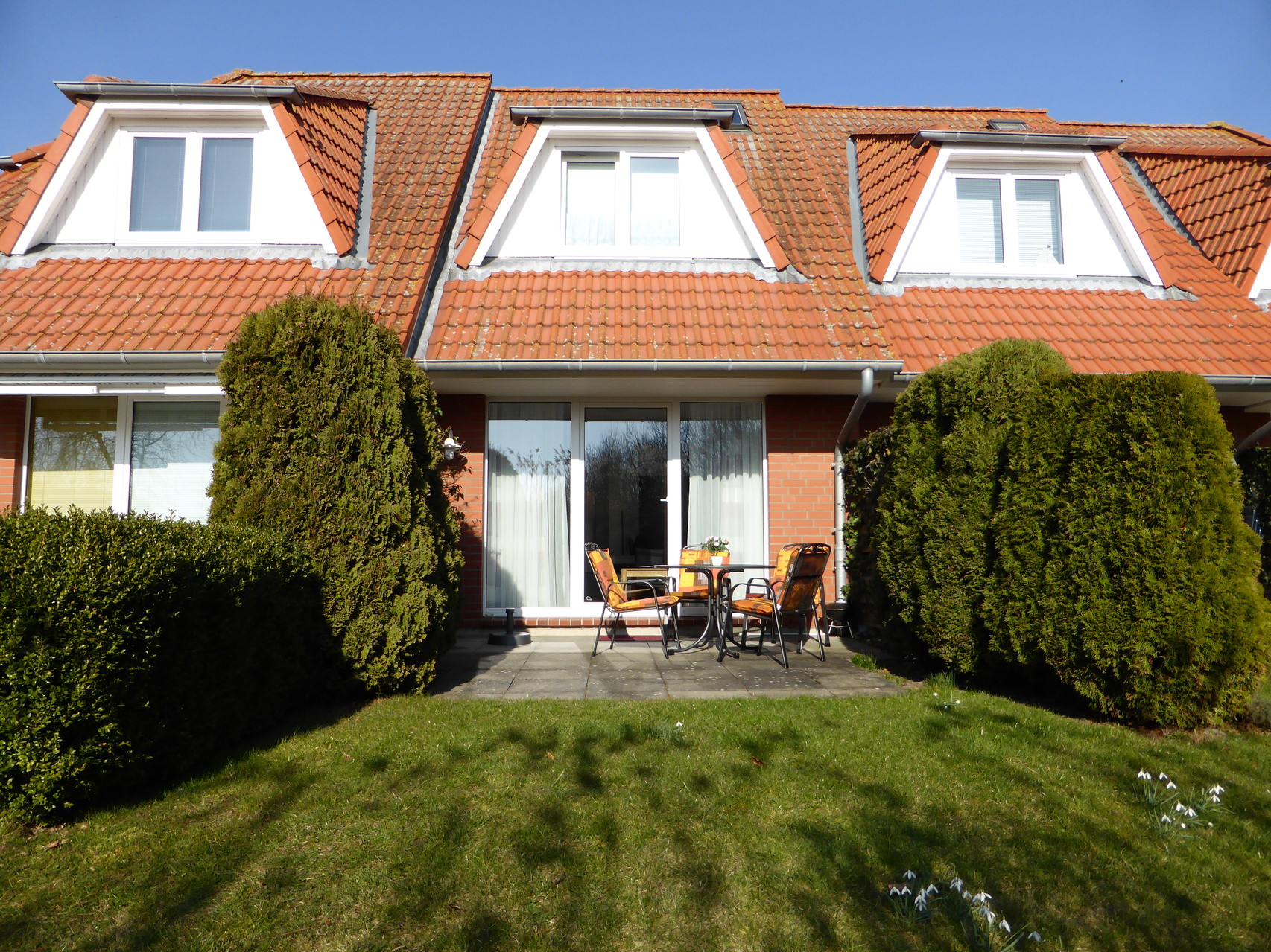 Ferienhaus Ostseefeeling - Garten / Terrasse