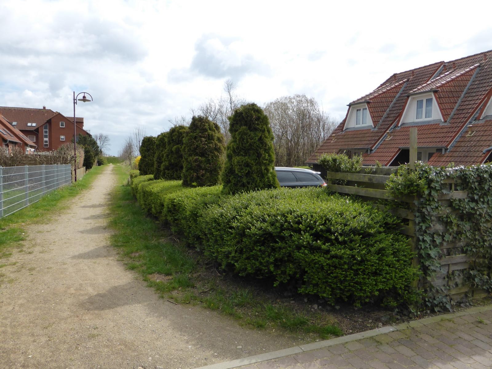 Ferienhaus Ostseefeeling - Fußweg zum 200 Meter entfernten Strand