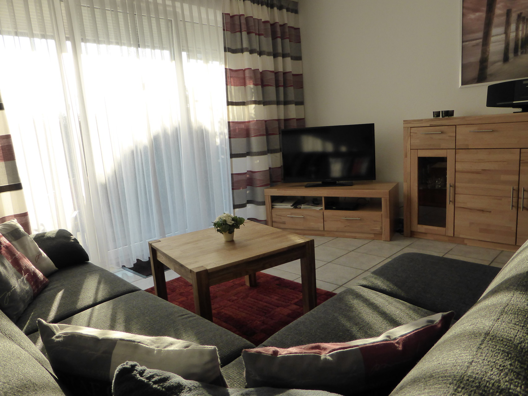 Ferienhaus Ostseefeeling - Wohnzimmer