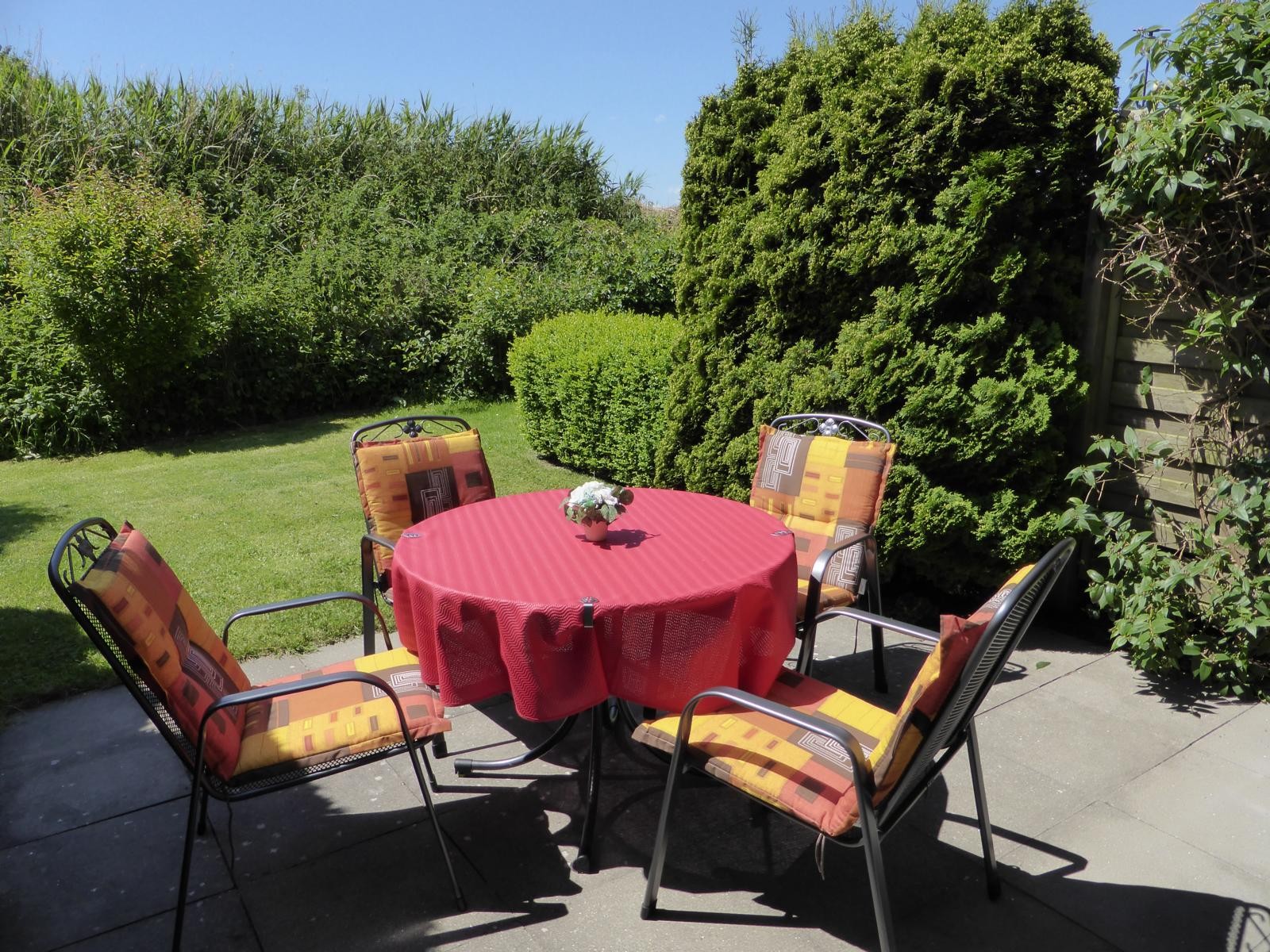 Ferienhaus Ostseefeeling - Terrasse / Garten