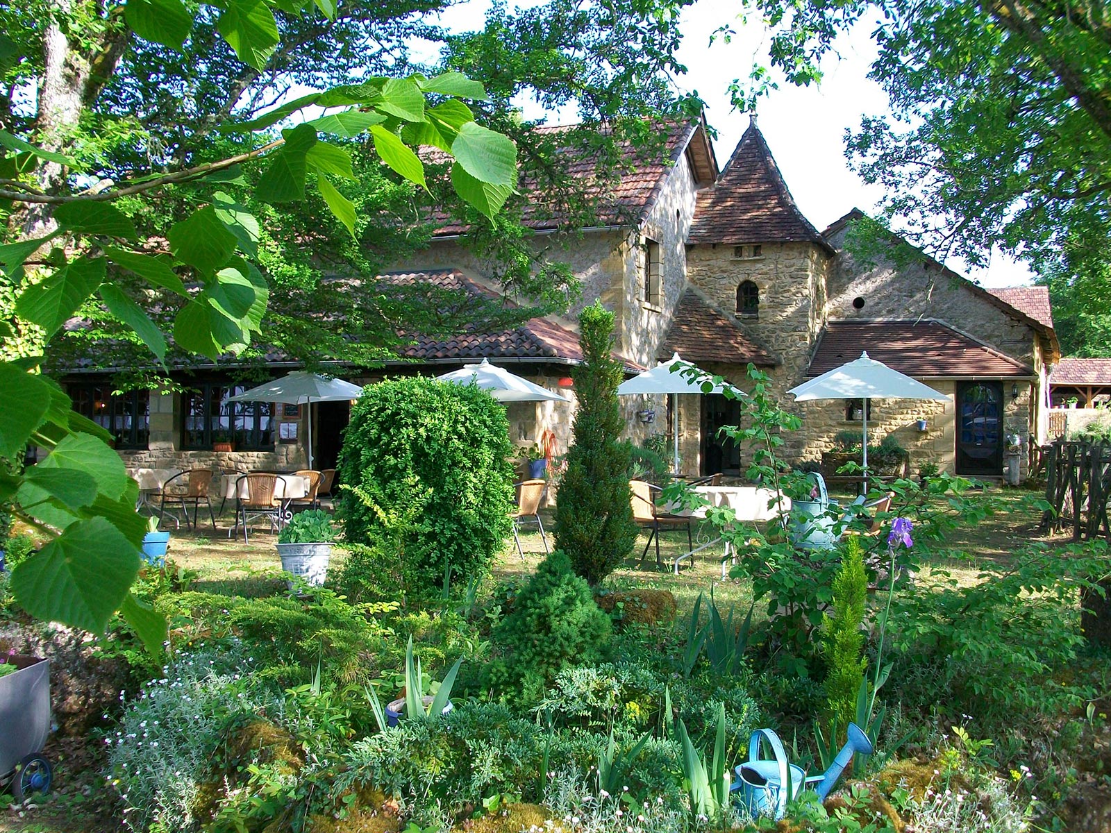 Une auberge-hôtel au cœur de la nature