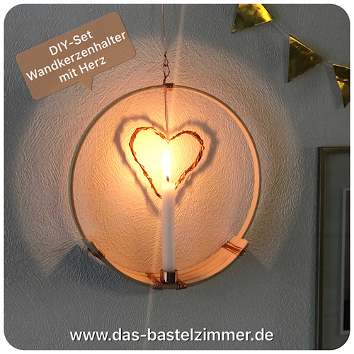 DIY-Set Wandkerzenhalter, Preis: 20,-