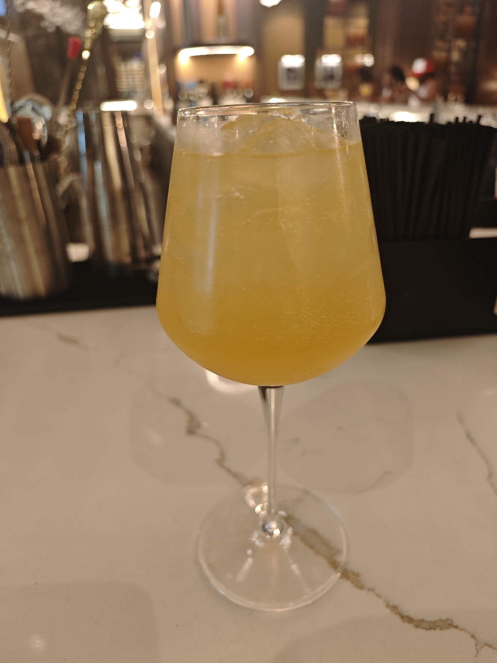 Cocktail au bar au Live! Bossier City
