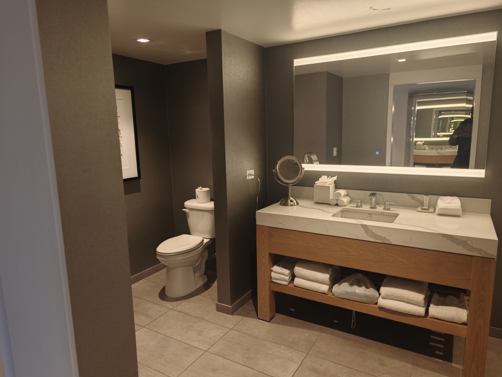 Salle bain au Live Bossier