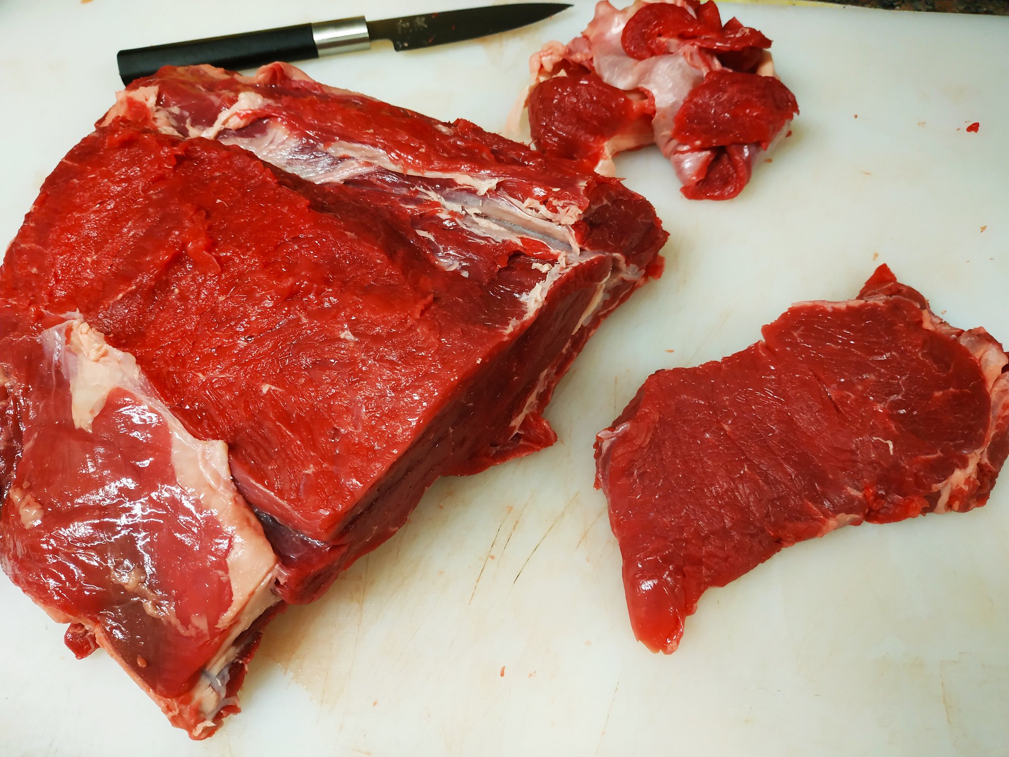 Basse côte de bœuf sélectionnée pour steak haché artisanal au Motor Grill