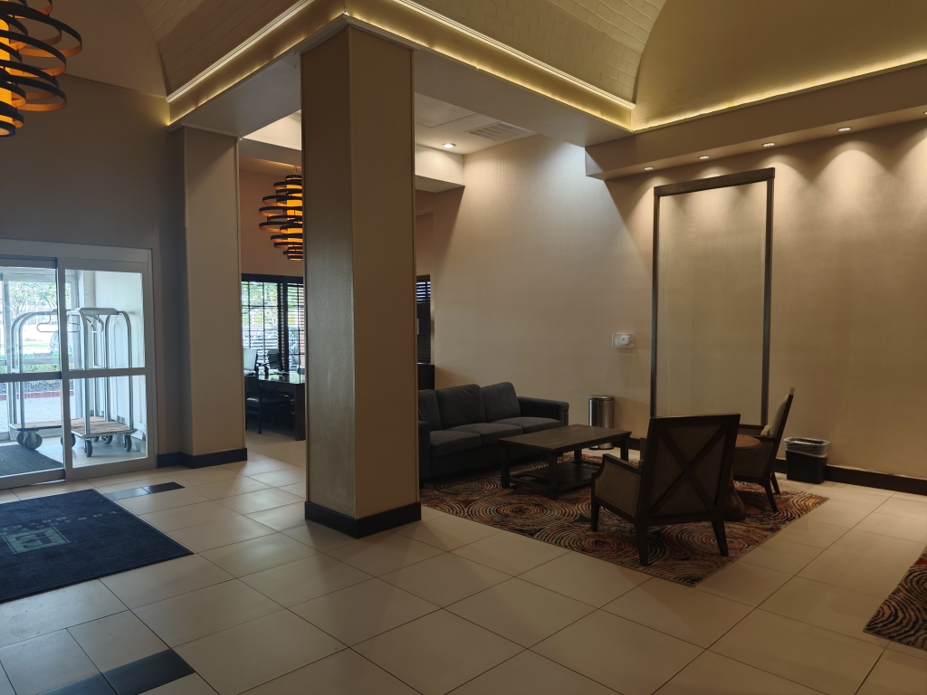 Accueil à Embassy suites