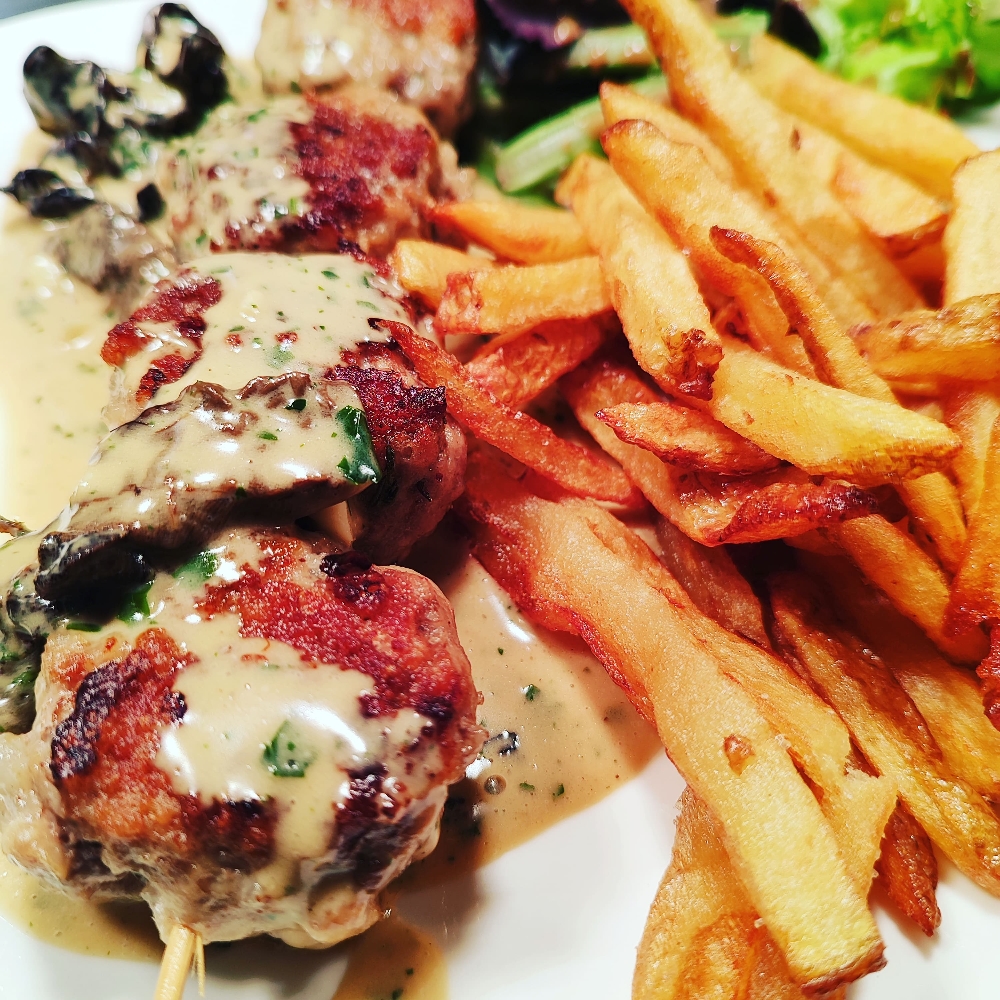 Boulette de veau faites par le Motor Grill