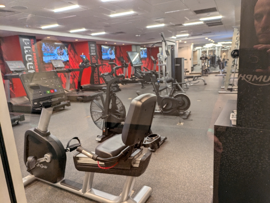 Salle de sport au Live! Bossier City