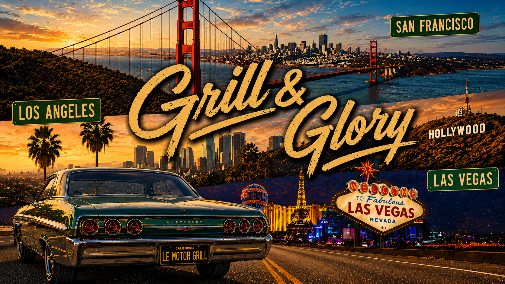 Grill & Glory : le deuxième album musical du Motor Grill vous emmène sur les routes mythiques de l’Ouest américain
