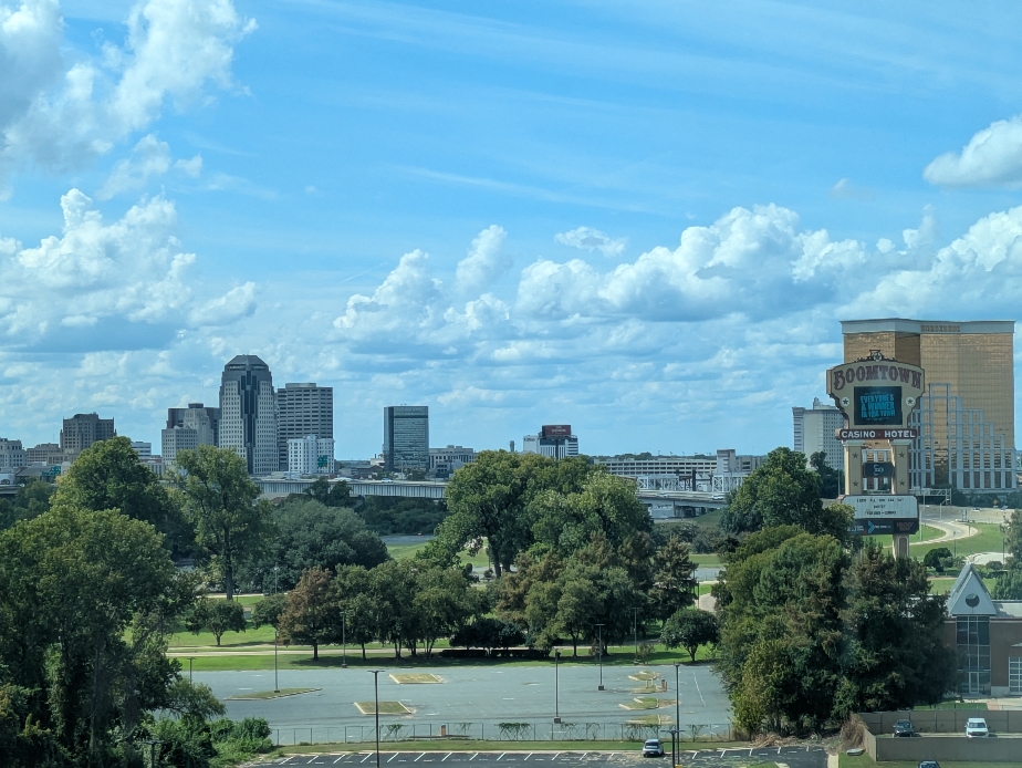 Vue chambre 1038 au Live! Bossier City