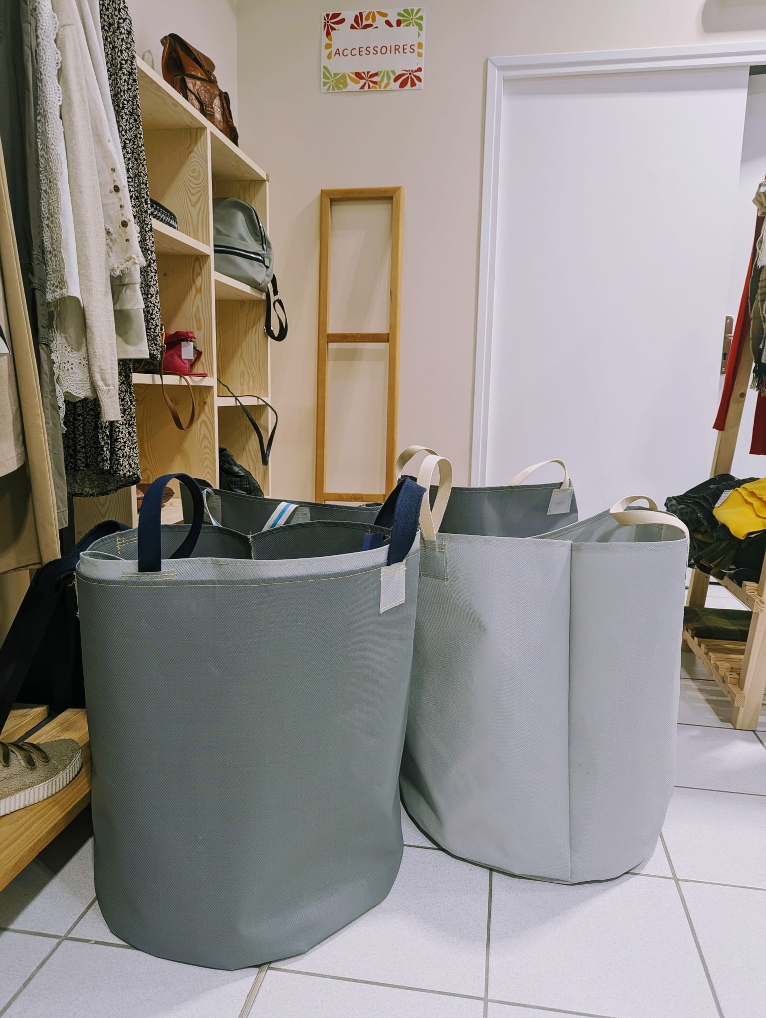 Sacs en toile imperméable pour le bois