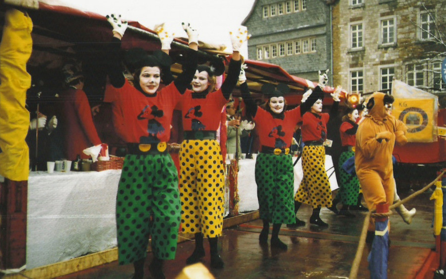 Marktsitzung 1984 Showtanz "Mickey Maus"
