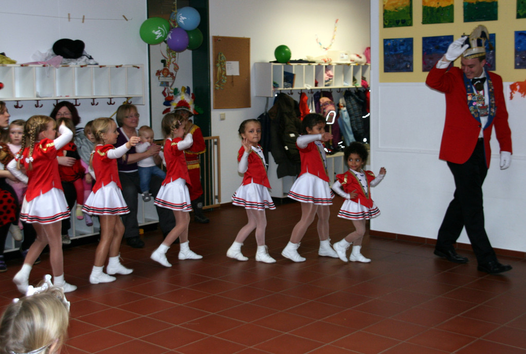 Unser Besuch am Fettdonnerstag 2012 im Kindergarten in Kornelimünster