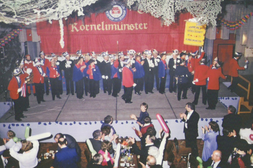 Unsere erste Große Sitzung 1982: " 11 Jahre Orjenal Mönster Jonge"