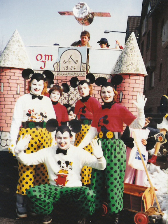 Karnevalswagen 1984 "Entenhausen"