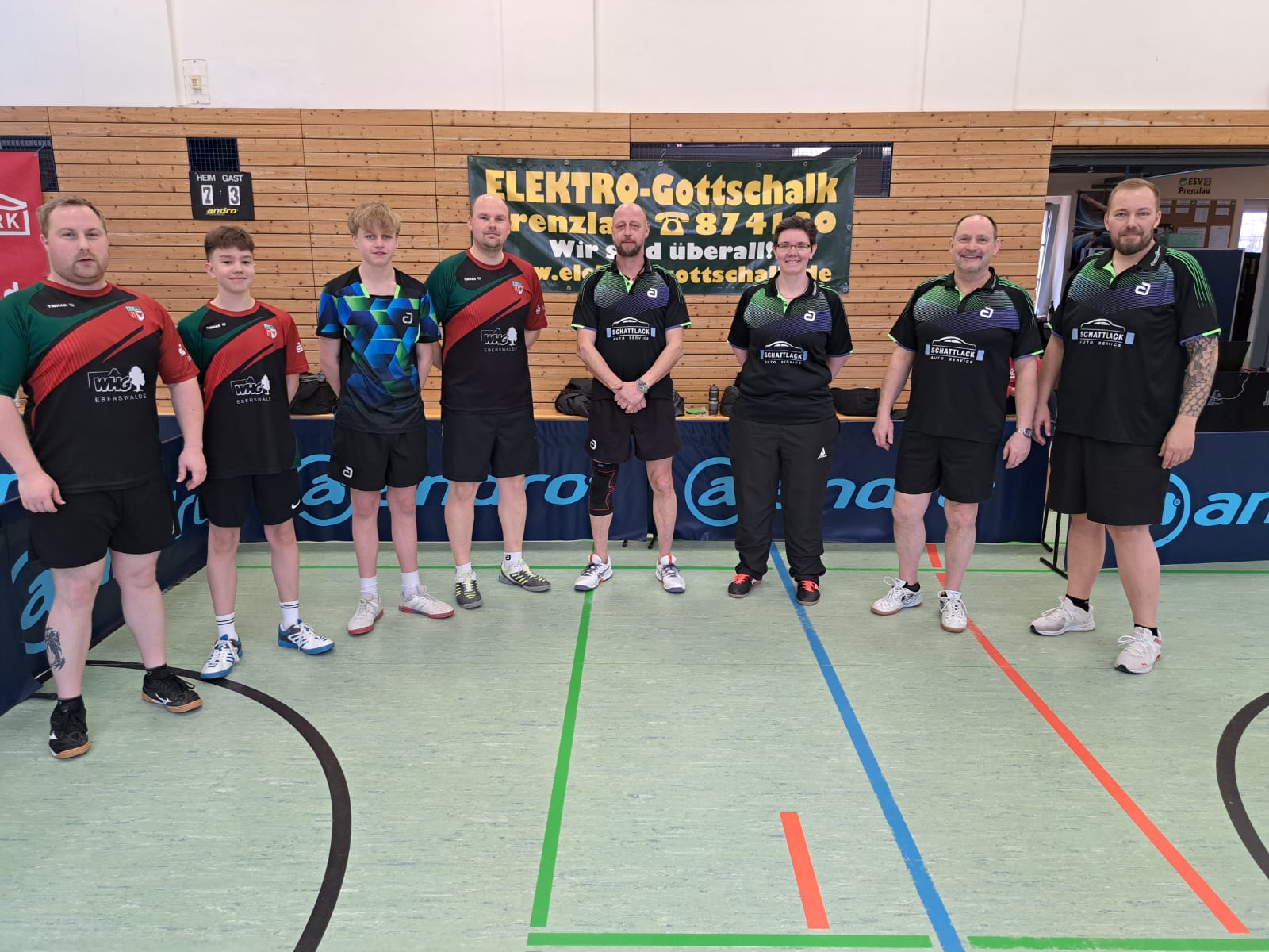 Erfolgreiches Tischtennis-Wochenende für den ESV Prenzlau
