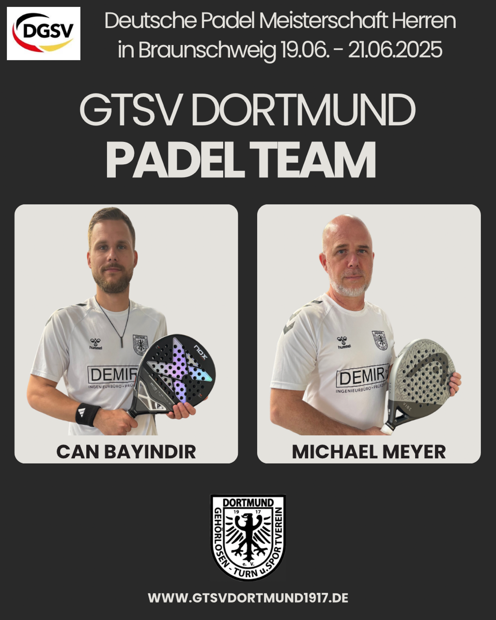 1. Gehörlosen Deutsche Padel Meisterschaft 2025