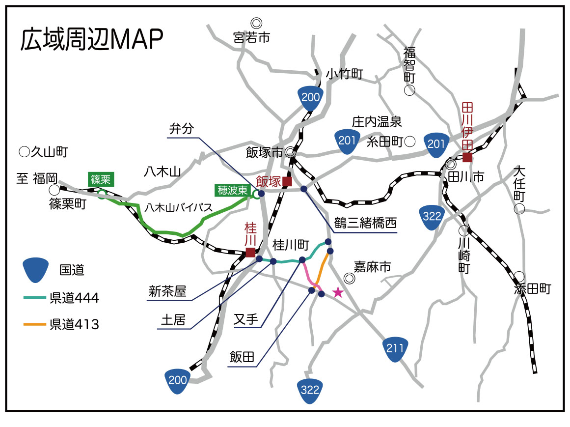 広域周辺マップ