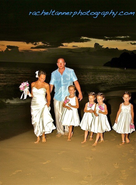 Rachel Tanner wedding photography on the beach