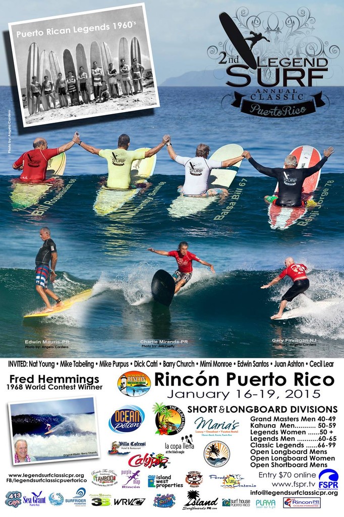 The Legend Surf Classic Surf Contest in Rincon The Tourism