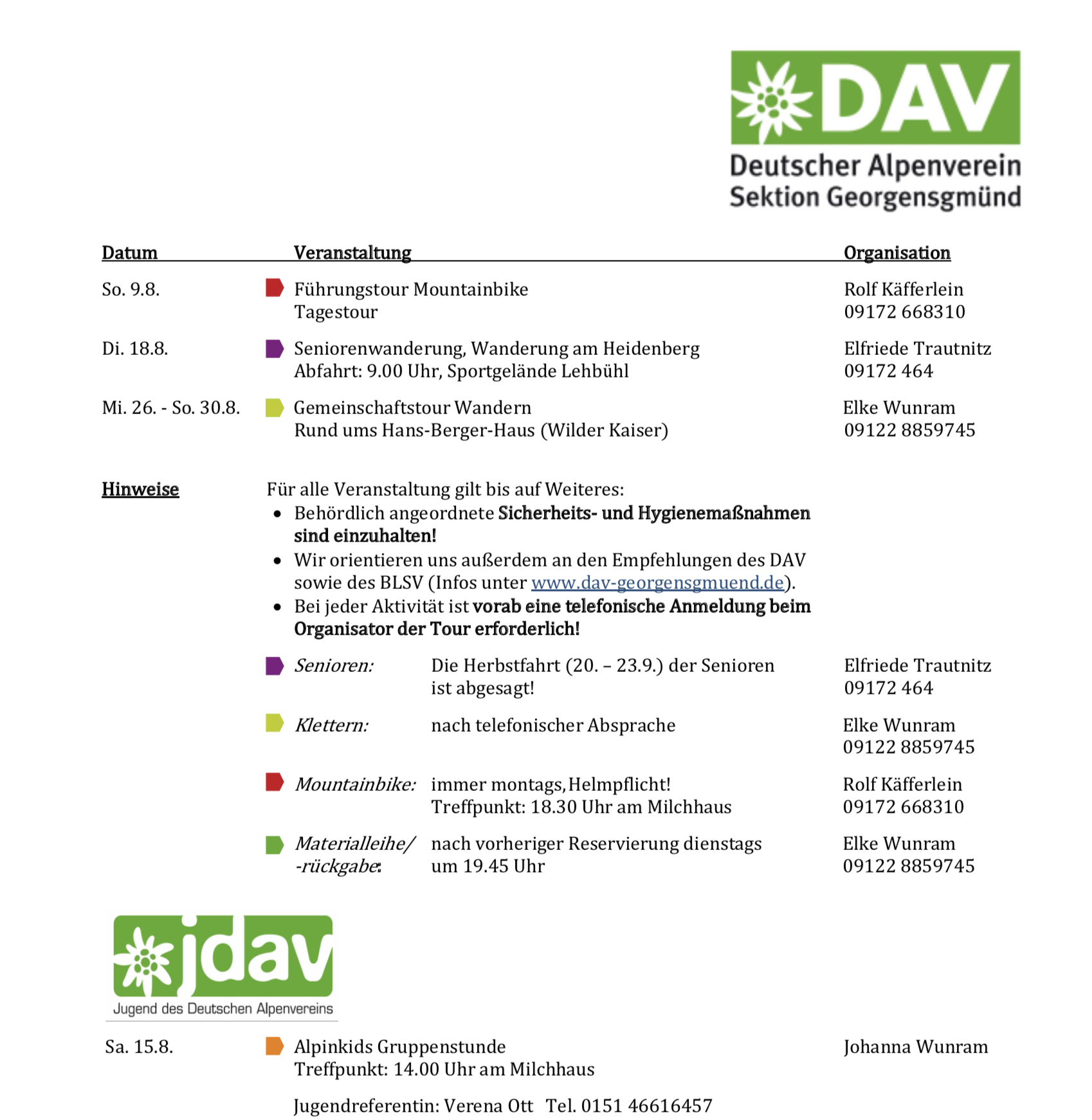 Blog Dav Georgensgmund
