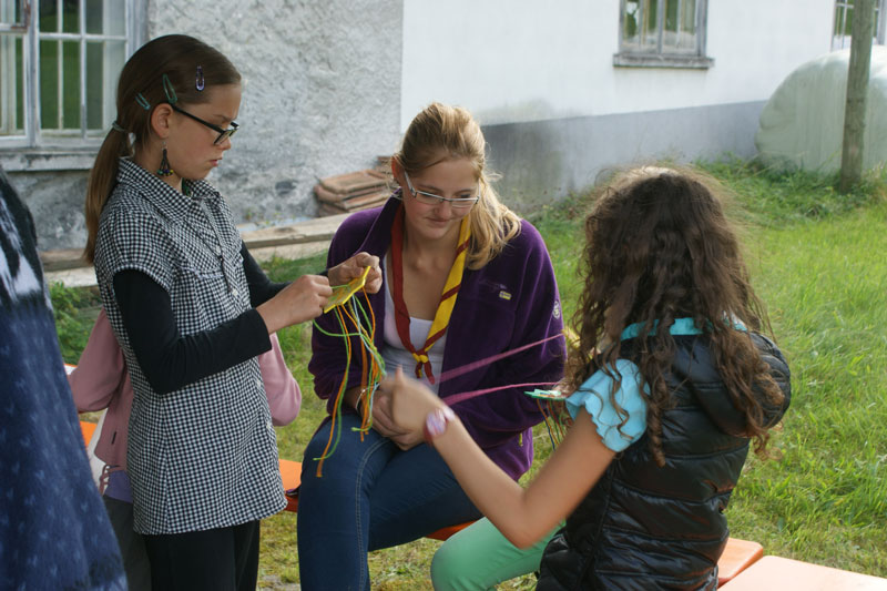 Kinderbetreuung durch die Pfadi Kobra Larein