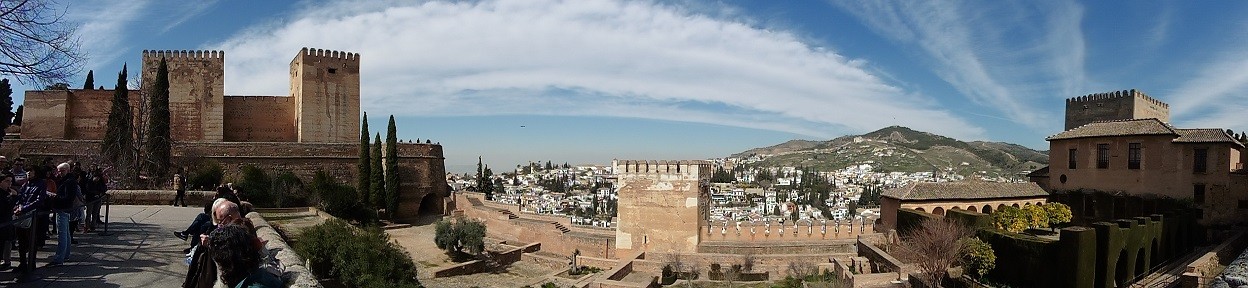 Aussicht auf die Altstadt (Albaicín)