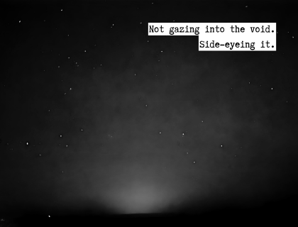 Black Negative Domination – Stellar Collapse