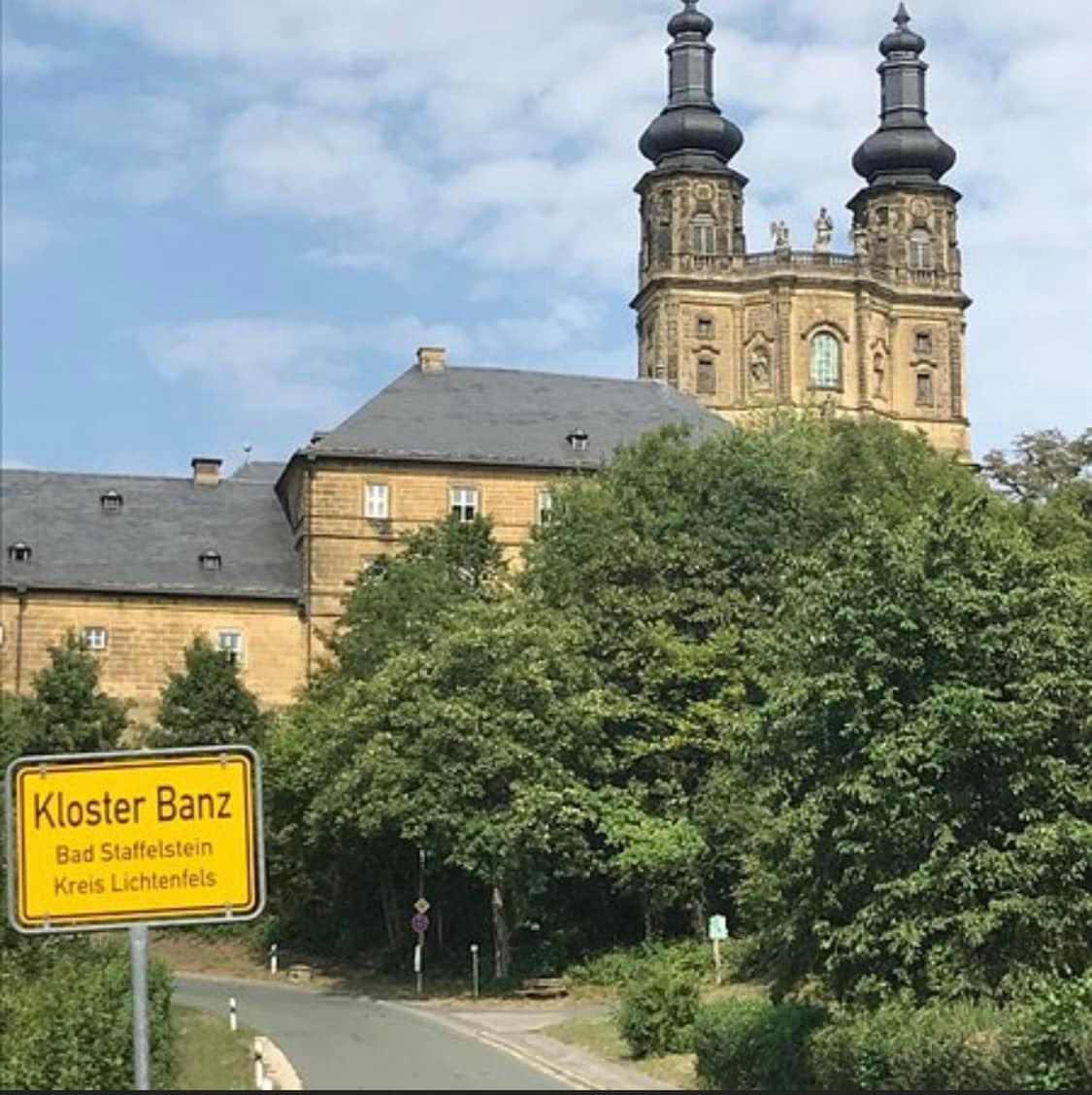 Unser erster Stopp: Kloster Banz !