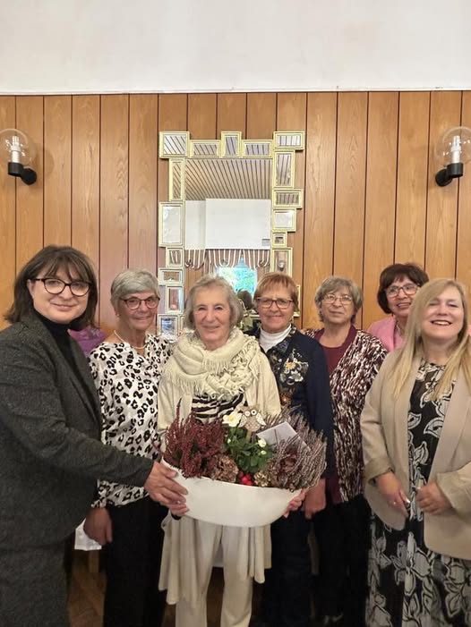Runde Geburtsfeier bei der Frauen-Union Zirndorf - Jubilarin Inge Biel