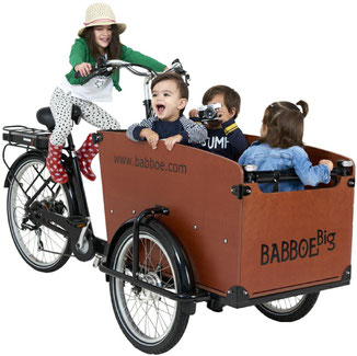 Lasten e-Bikes von Babboe