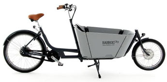 Babboe Lastenfahrrad mit Elektromotor City Mountain 2017