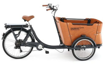 Babboe Lastenfahrrad mit Elektromotor Curve-E 2020
