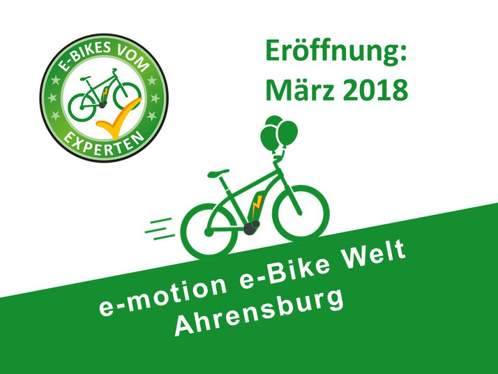 Neueröffnung e-motion e-Bike Welt Ahrensburg
