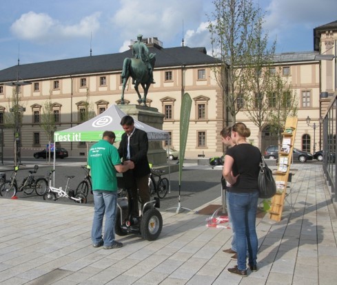 Segway Parcours und Mini Touren