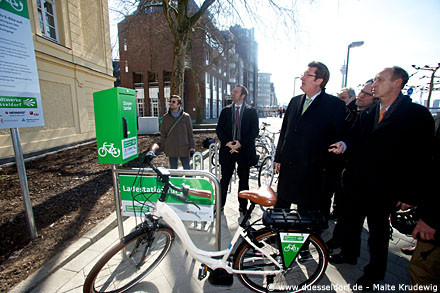 e-Bike Tankstelle Düsseldorf