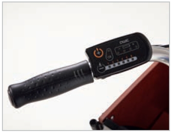 Babboe Lastenfahrrad mit Elektromotor Big-E intuitives Display