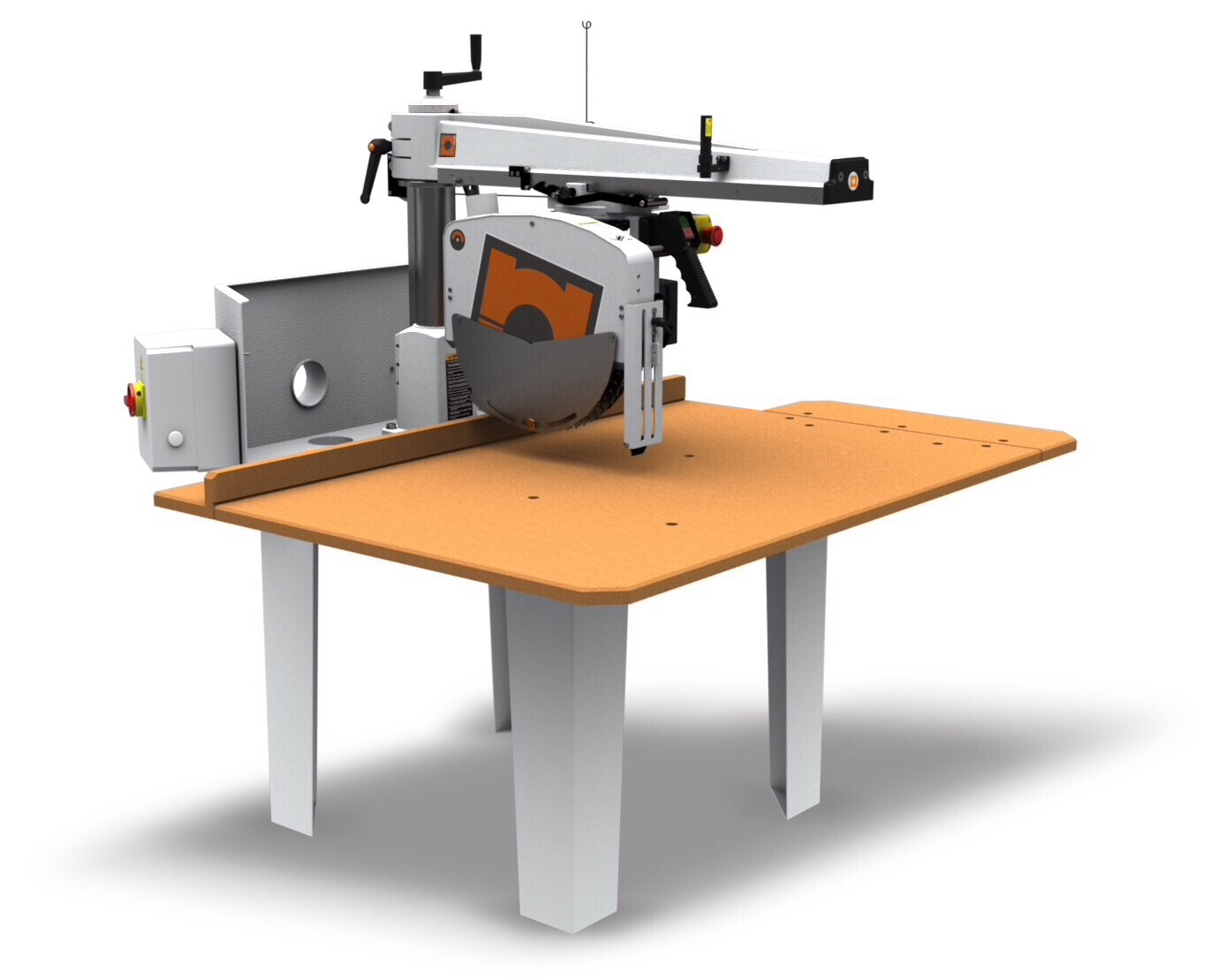 Radial arm saw cut hot sale length
