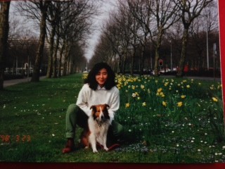 Anita & me @Europe Blvd. in March. 1998