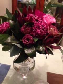 beautiful bouquet from barter member♪　Merci ♡