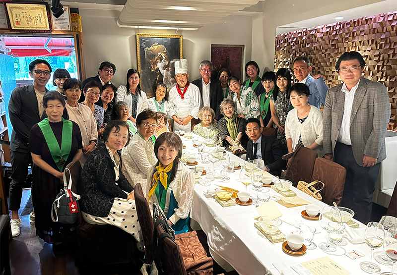 2025年会員のシェフを訪ねての賞味会レポート