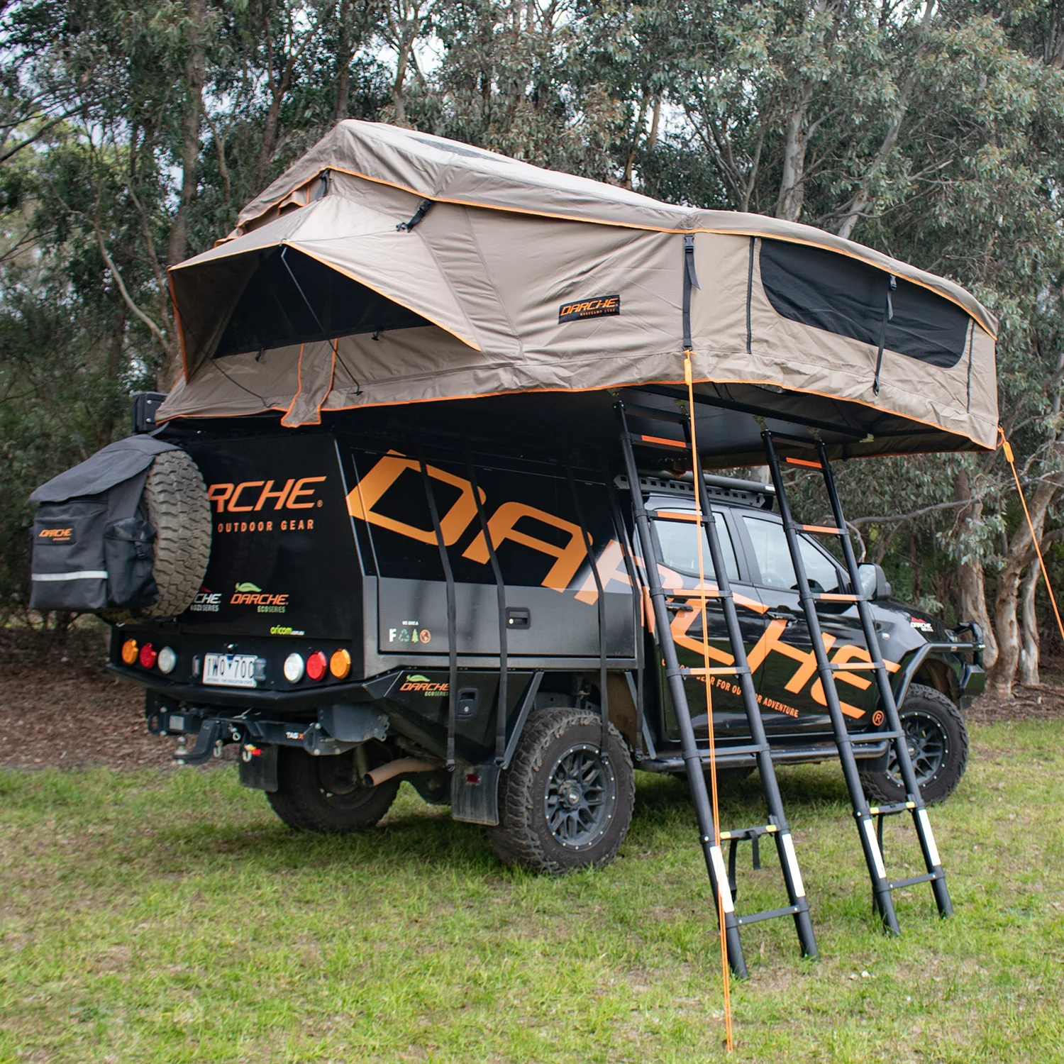 【BASECAMP 2200】家族でのキャンプに最適！贅沢な広さを誇るルーフトップテントが登場/DARCHE