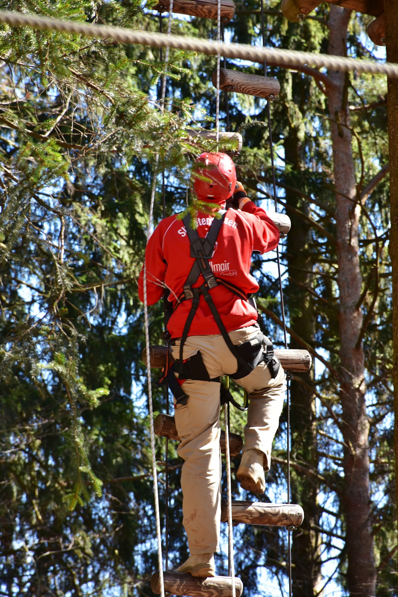Kletternpark in Kandel