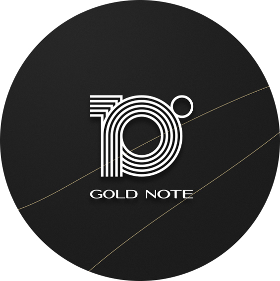 Goldnote 10 Jahre Jubiläums Aktion
