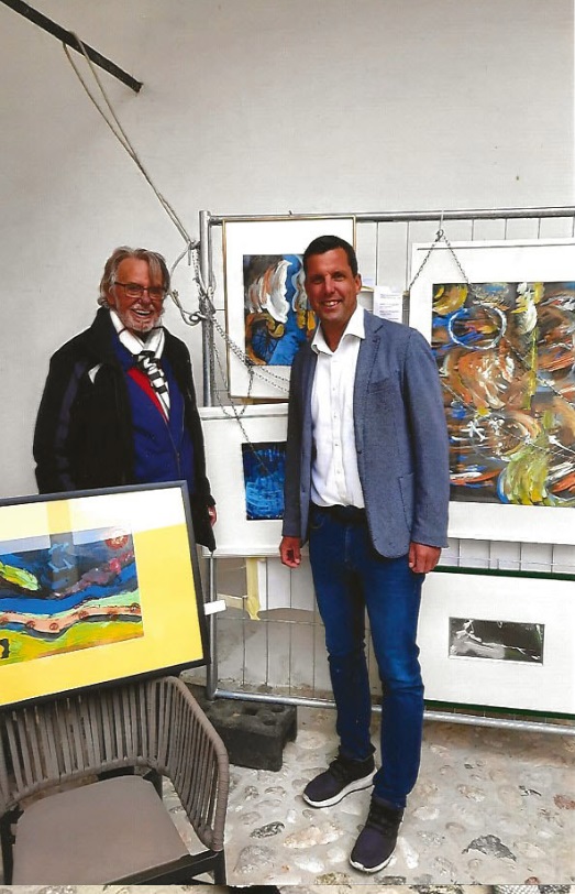 Unser Herr Bürgermeister nahm sich auch Zeit - DANKE!