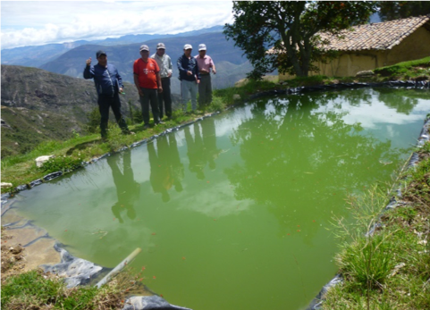 Wasserreservoir in Pencapampa (Peru) (Quelle: zukunftsstiftung-entwicklung.de)
