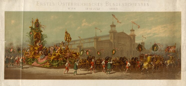 1. Österr. Bundesschießen 1880 in Wien