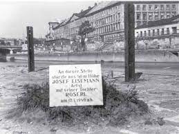Gedenktafel für Josef und Rosa Eisemann am Wiener Donaukanal