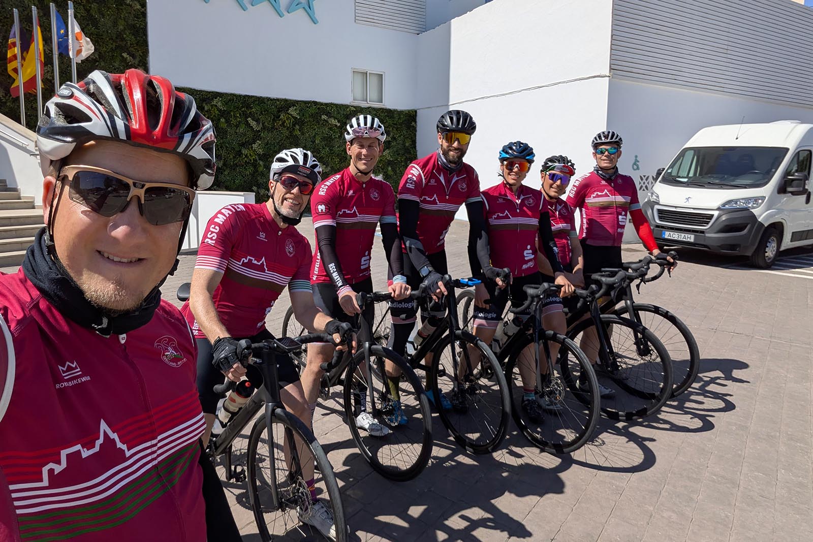 29.03.2025: Eine RSC-Gruppe im Trainingslager auf Mallorca